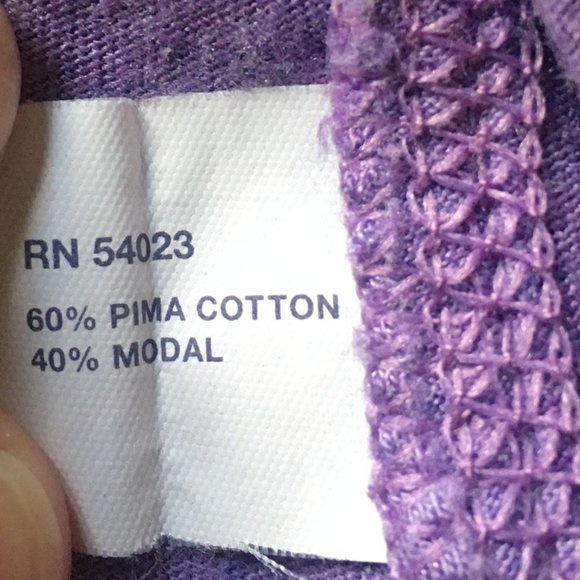 Gap Purple long sleeve Shirt Size XS - Picture 3 of 5